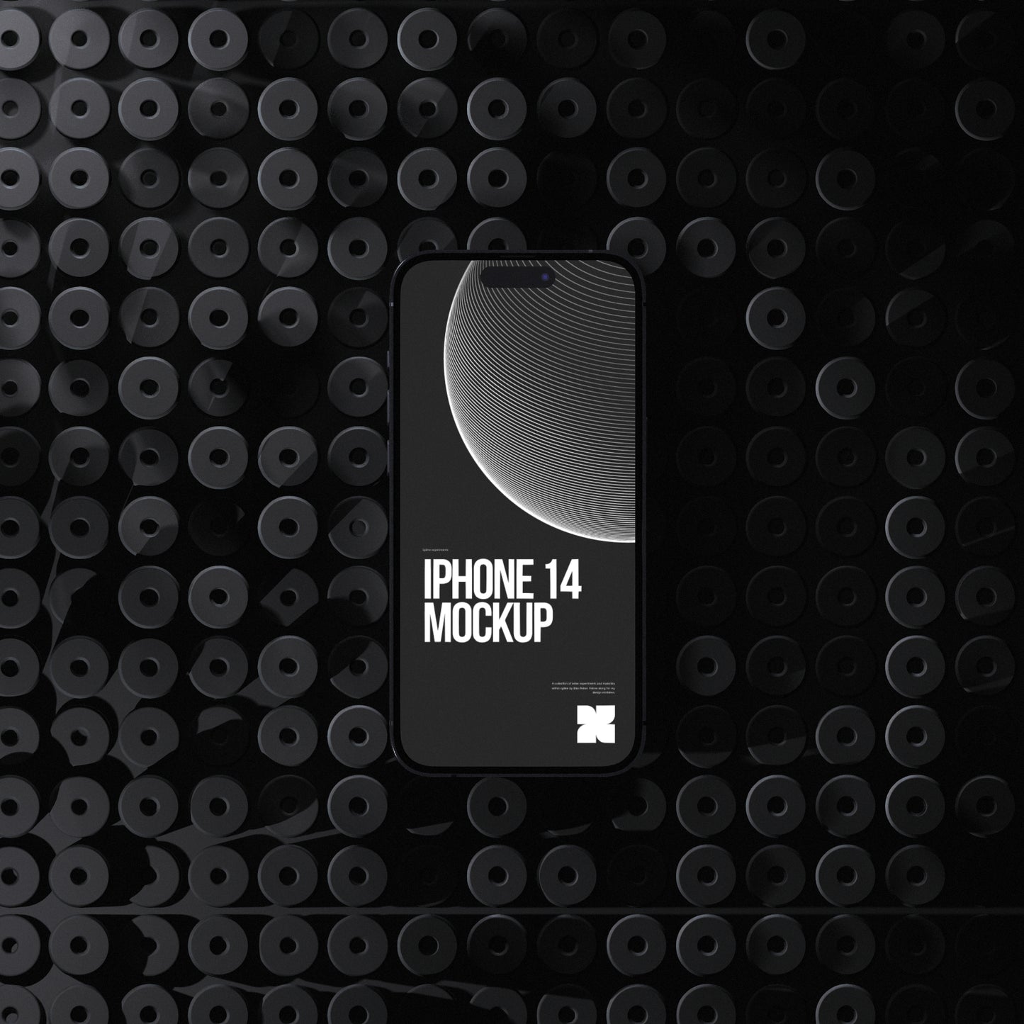 iPhone 14 Mockup 004