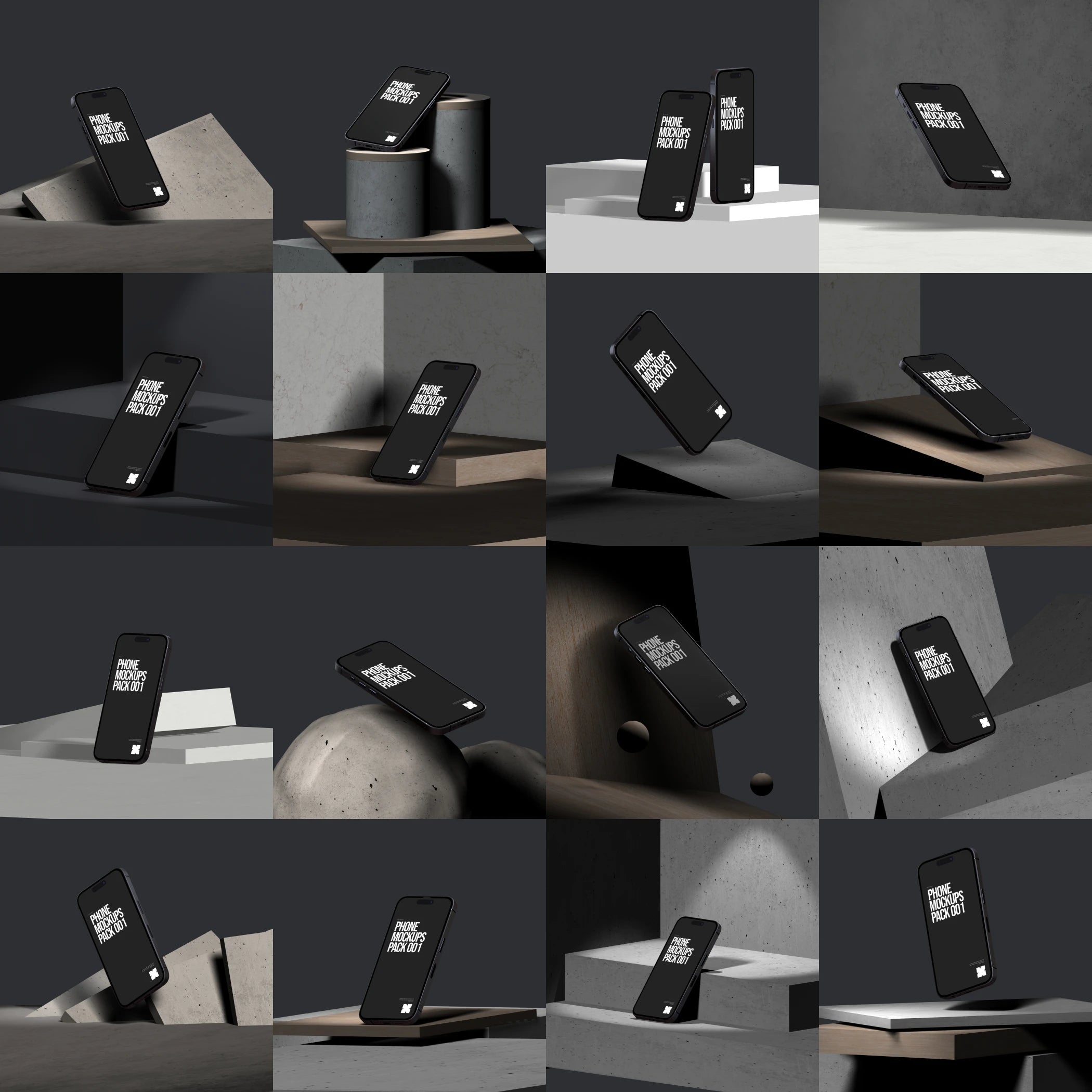 Photoshop 3D iPhone 14 Pro Mockups