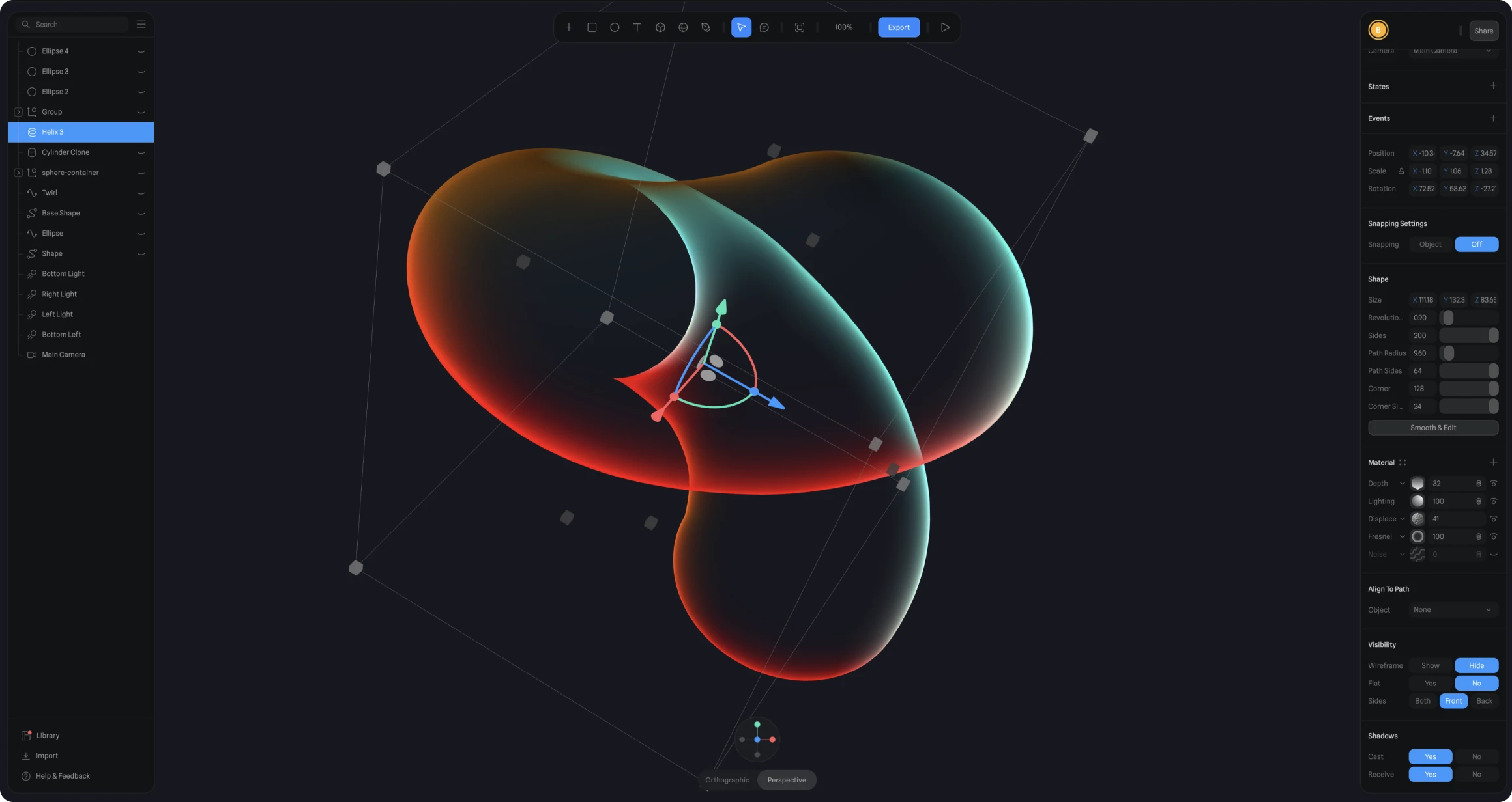 Abstracto PNG Kit - Made in Spline
