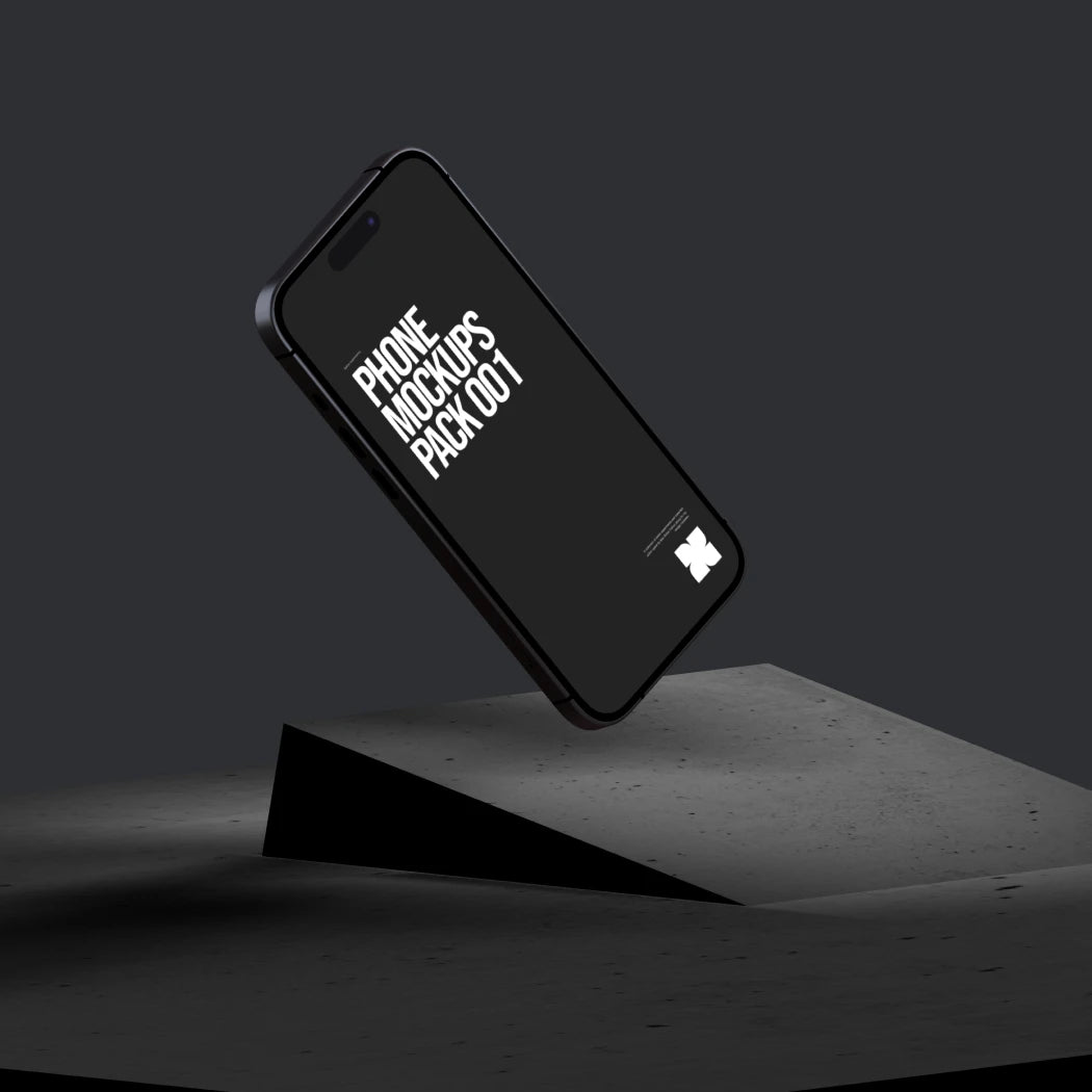 Photoshop 3D iPhone 14 Pro Mockup